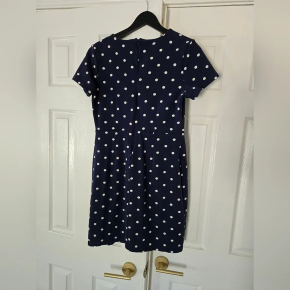 Old Navy, Navy And White Polka Dot Dress - Picture 5 of 5